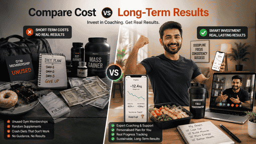 How much does online fitness coaching cost in India