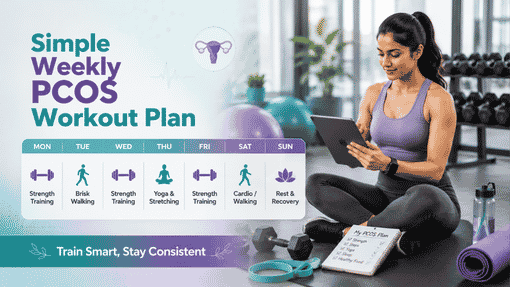 A Simple Weekly PCOS Workout Routine