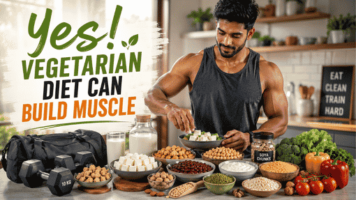 Muscle Gain Diet Plan India Vegetarian - Build Lean Muscle