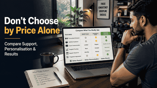 Choose TrainedByYVS for Online Fitness Coaching