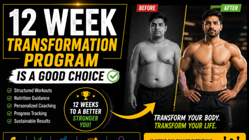 12 Week Transformation Program is a good choice